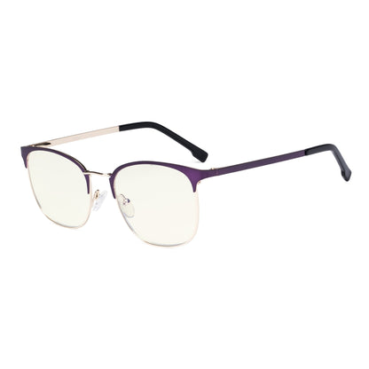 Blue Light Filter Eyeglasses Purple LX19018-BB40