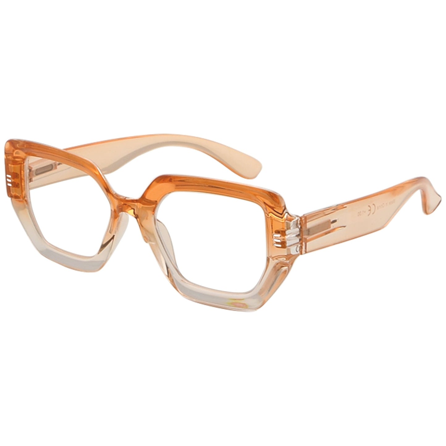 Large Frame Reading Glasses Fashionable Readers Women R2026