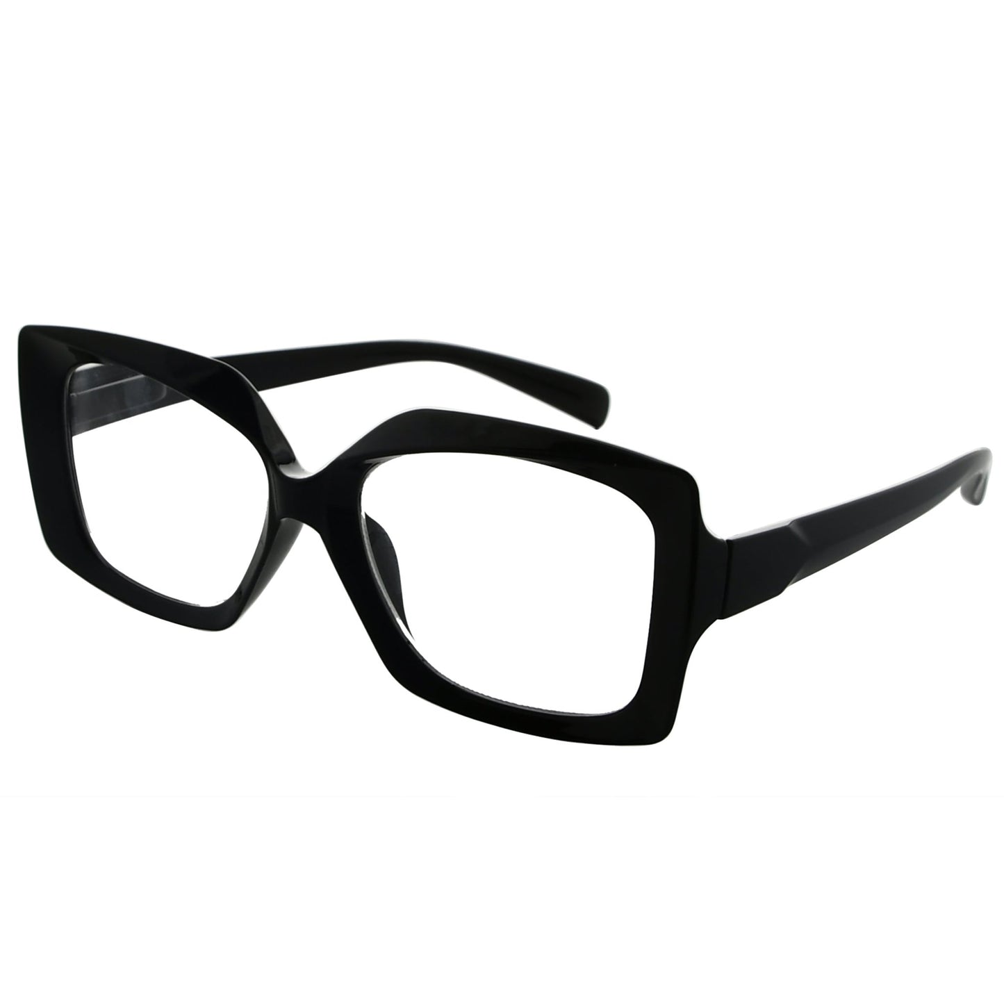 Large Frame Reading Glasses Oversized Eyeglasses Women R2010