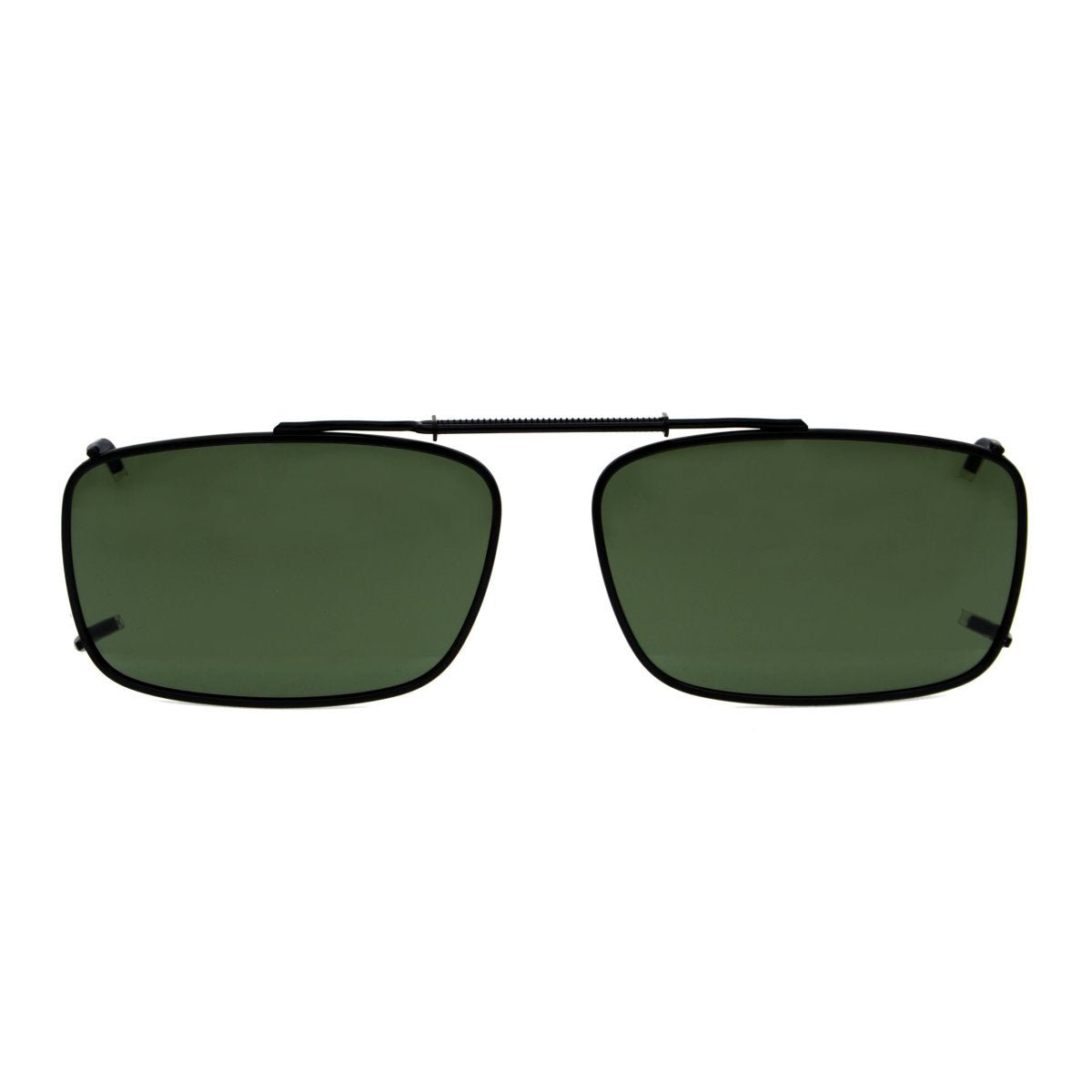 Metal Frame Clip on Polarized Sunglasses Women Men 54MMx34MM eyekeeper