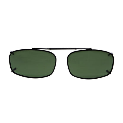 Metal Frame Polarized Lens Clip on Sunglasses C62(52MMx32MM)eyekeeper.com