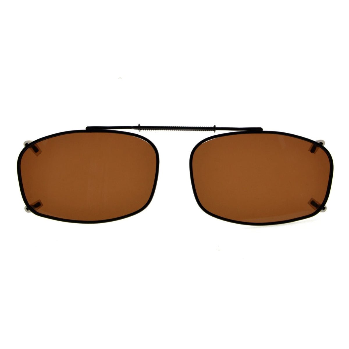 Sichumaria Clip On Sunglasses Polarized Clip-on Flip Up Metal Clip Rimless  Sunglasses for Prescription Glasses Anti Glare Glasses for Driving Fishing  (Black) : Amazon.in: Fashion