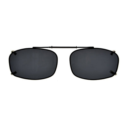 Metal Frame Polarized Lens Clip on Sunglasses C65(54MMx34MM)eyekeeper.com