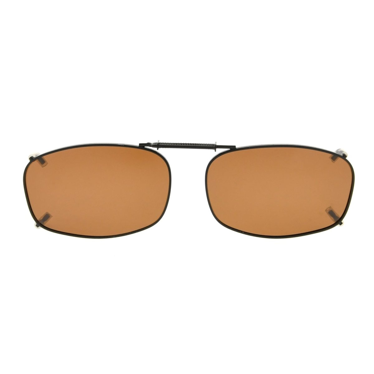 Metal Frame Polarized Lens Clip on Sunglasses Women Men 50MMx31MM