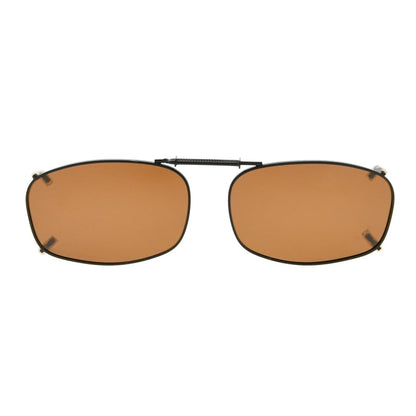 Metal Frame Polarized Lens Clip on Sunglasses C79(50MMx31MM)eyekeeper.com