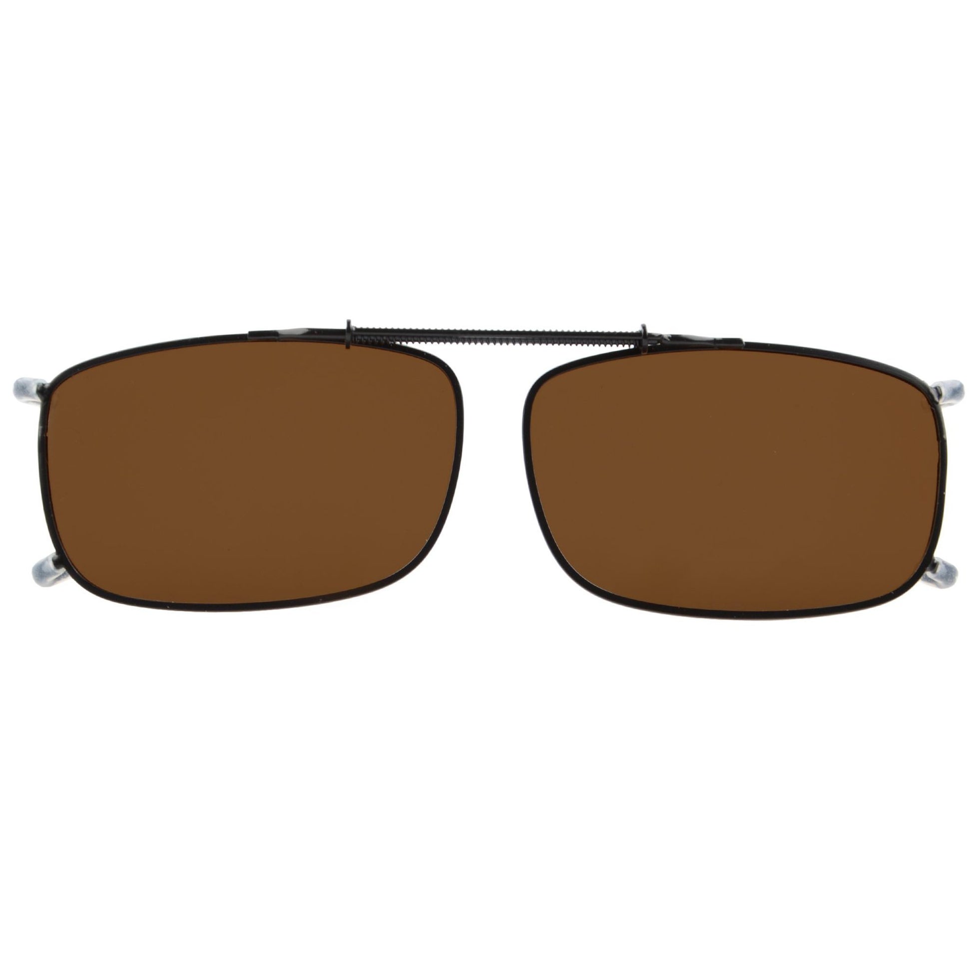 Sunglasses Clip On Polarized Brown C63