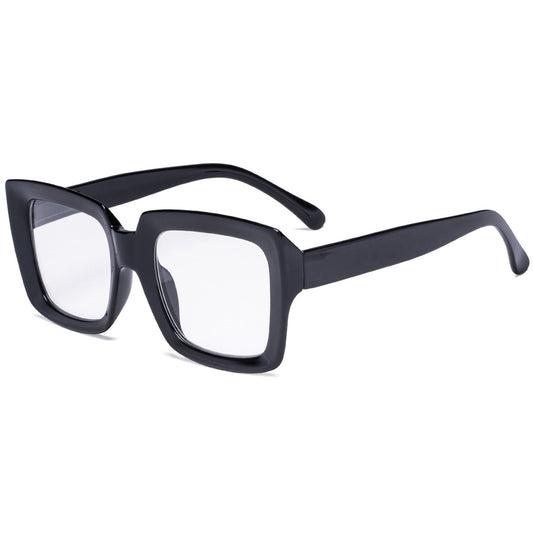 Stylish Reading Glasses Oversized Square Readers R9107-1