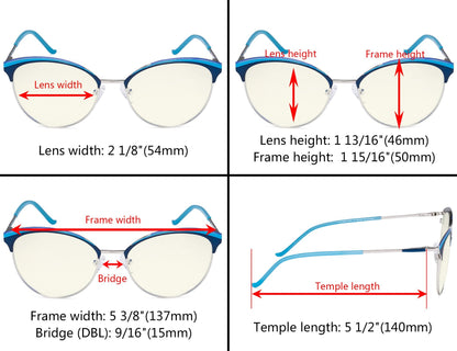 Computer Glasses Dimension