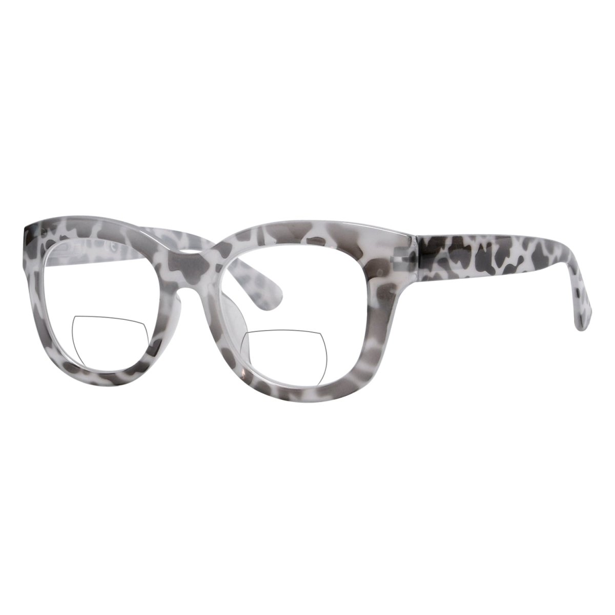 Oversized Square Bifocal Reading Glasses for Women BR1555eyekeeper.com