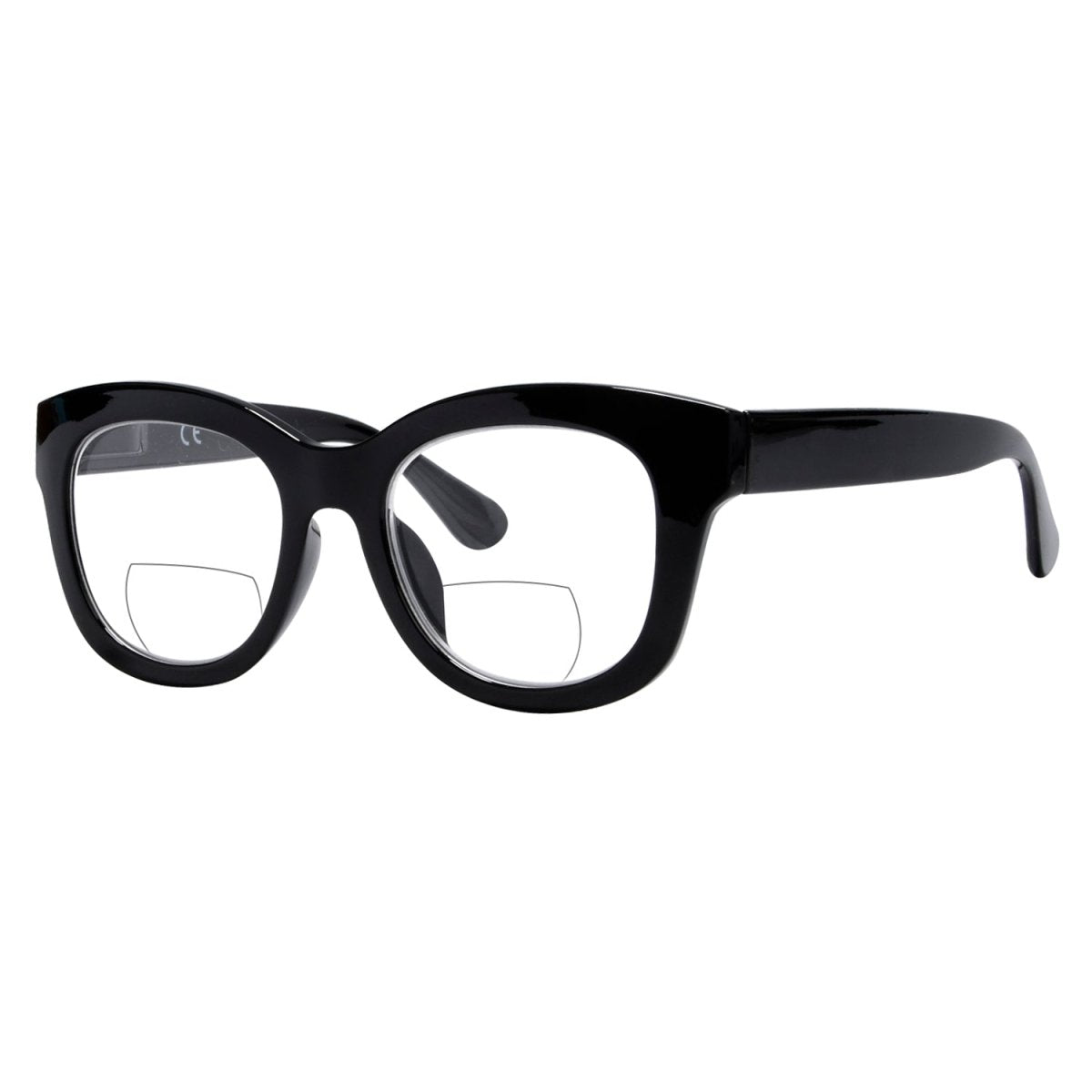 Oversized Square Bifocal Reading Glasses for Women BR1555eyekeeper.com