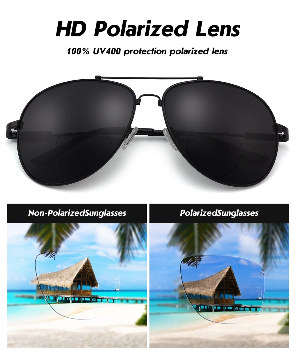 Non polarized bifocal sales sunglasses