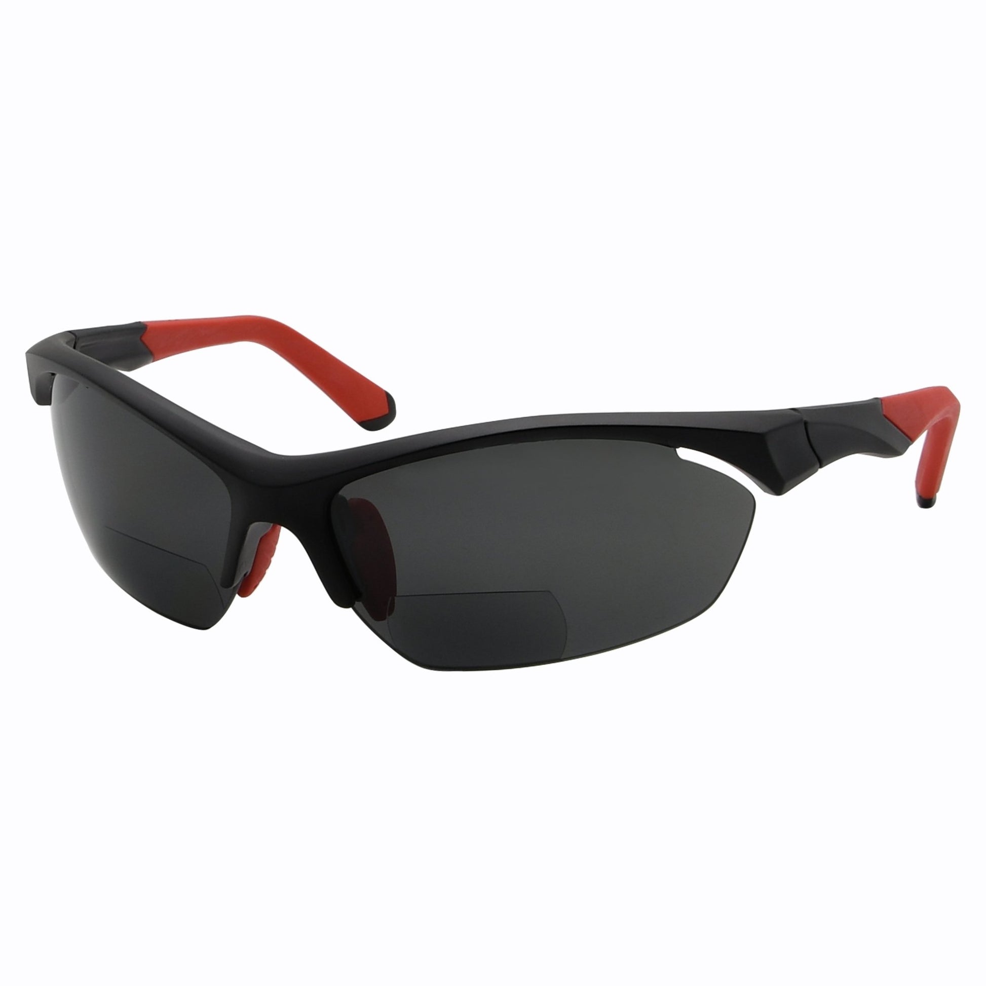 Polarized Bifocal Sunglasses Black Red PGSG902