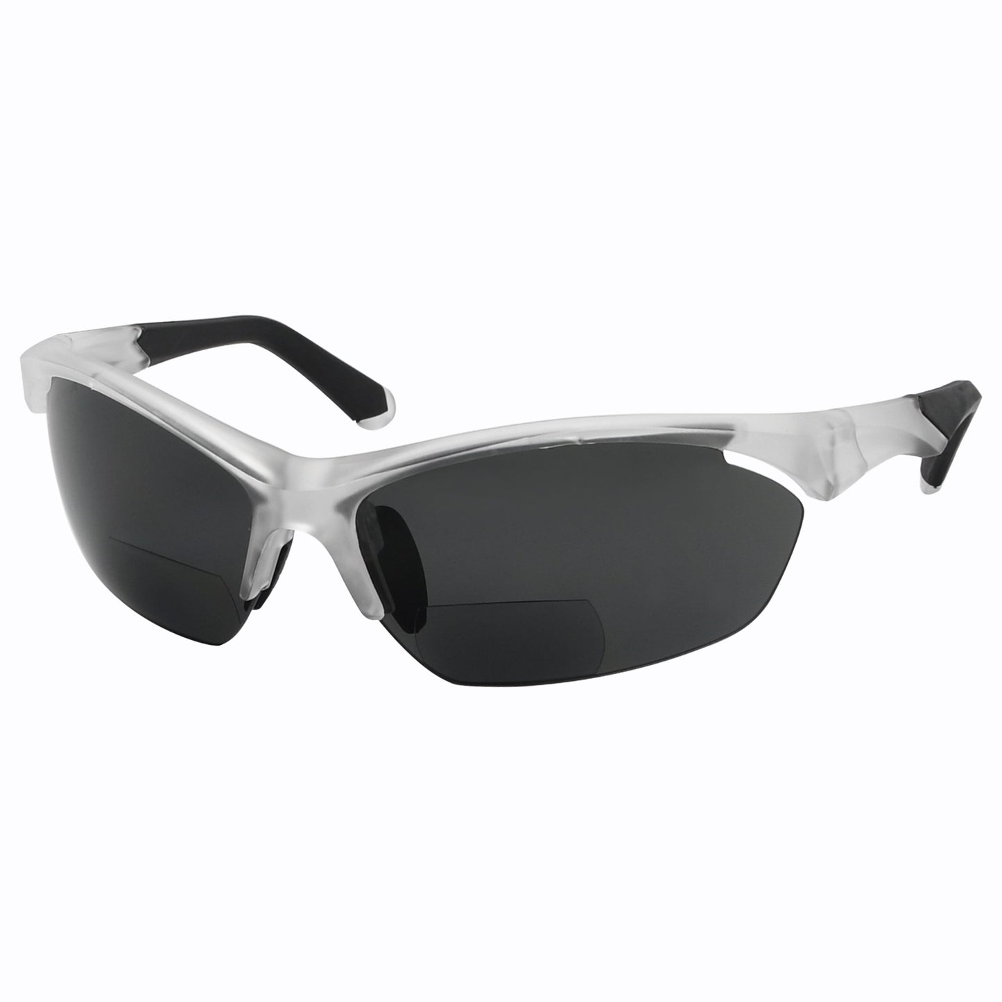 Polarized Bifocal Sunglasses Matte Transparent PGSG902