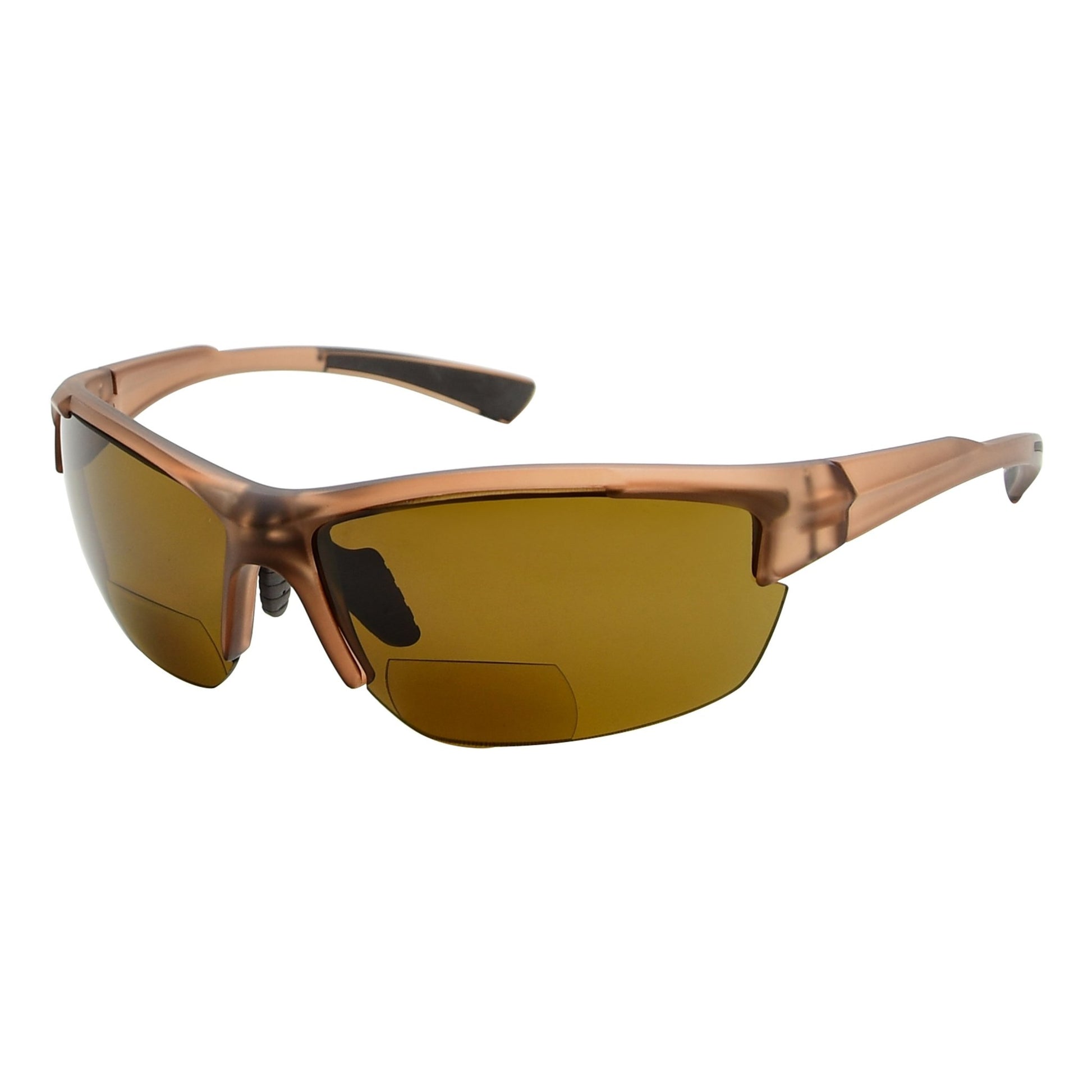 Polarized Bifocal Sunglasses Matte Brown PGSG901