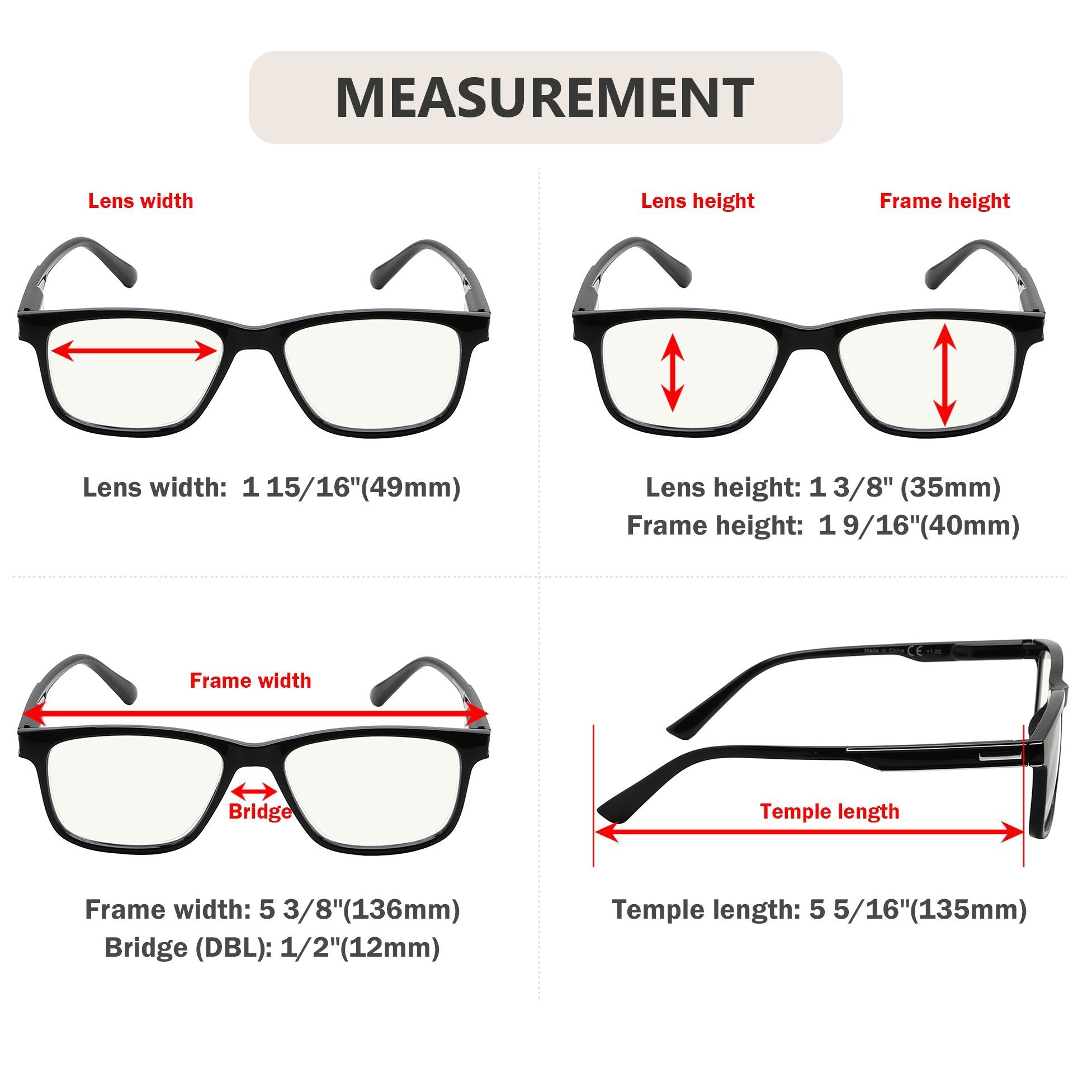 Mens progressive reading glasses on sale