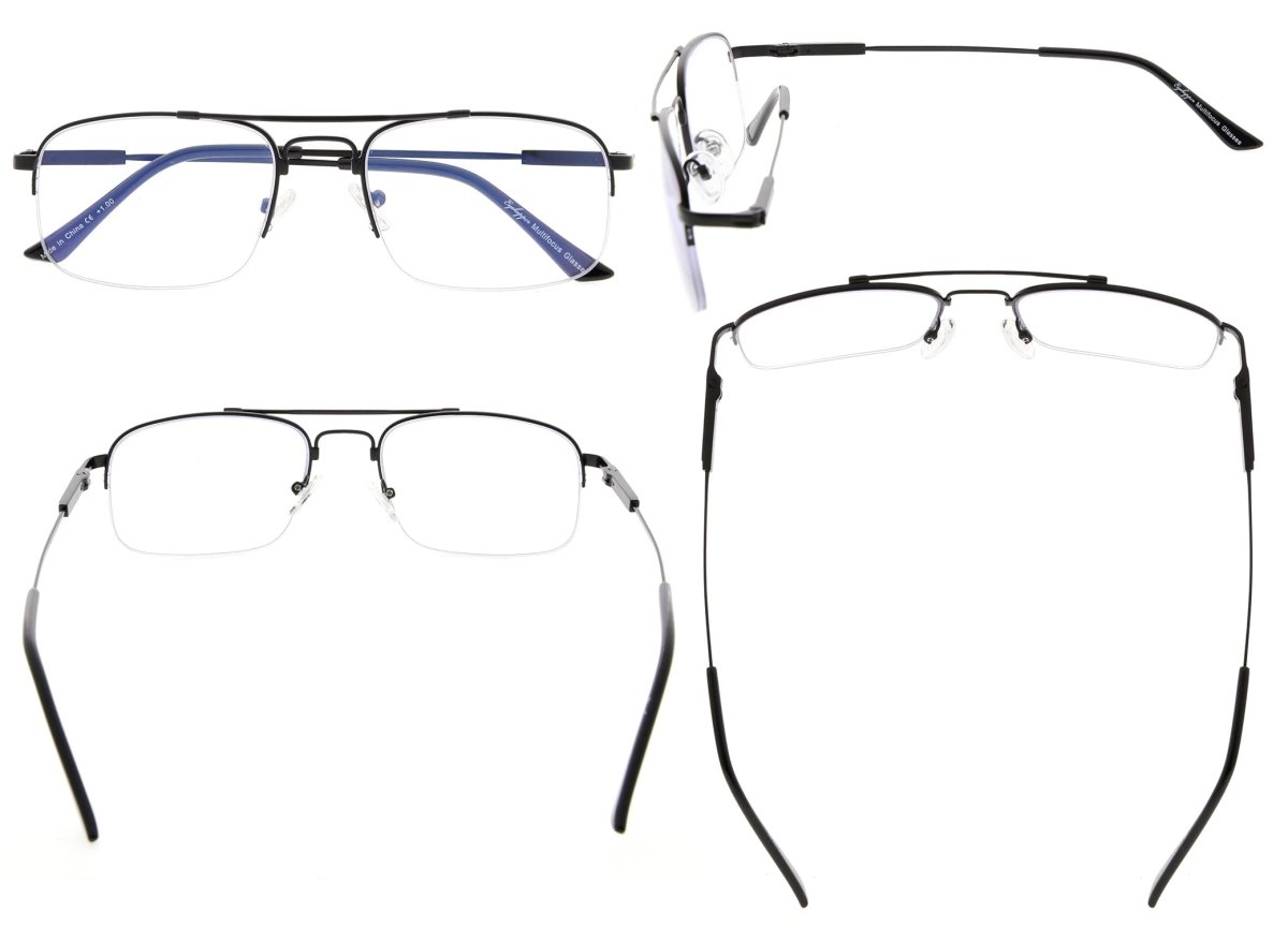 Progressive Multifocus Reading Glasses for Women Men M1706eyekeeper.com