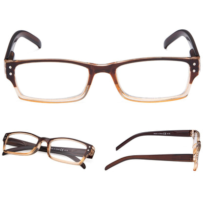 Classic Reading Glasses Brown 3-R012