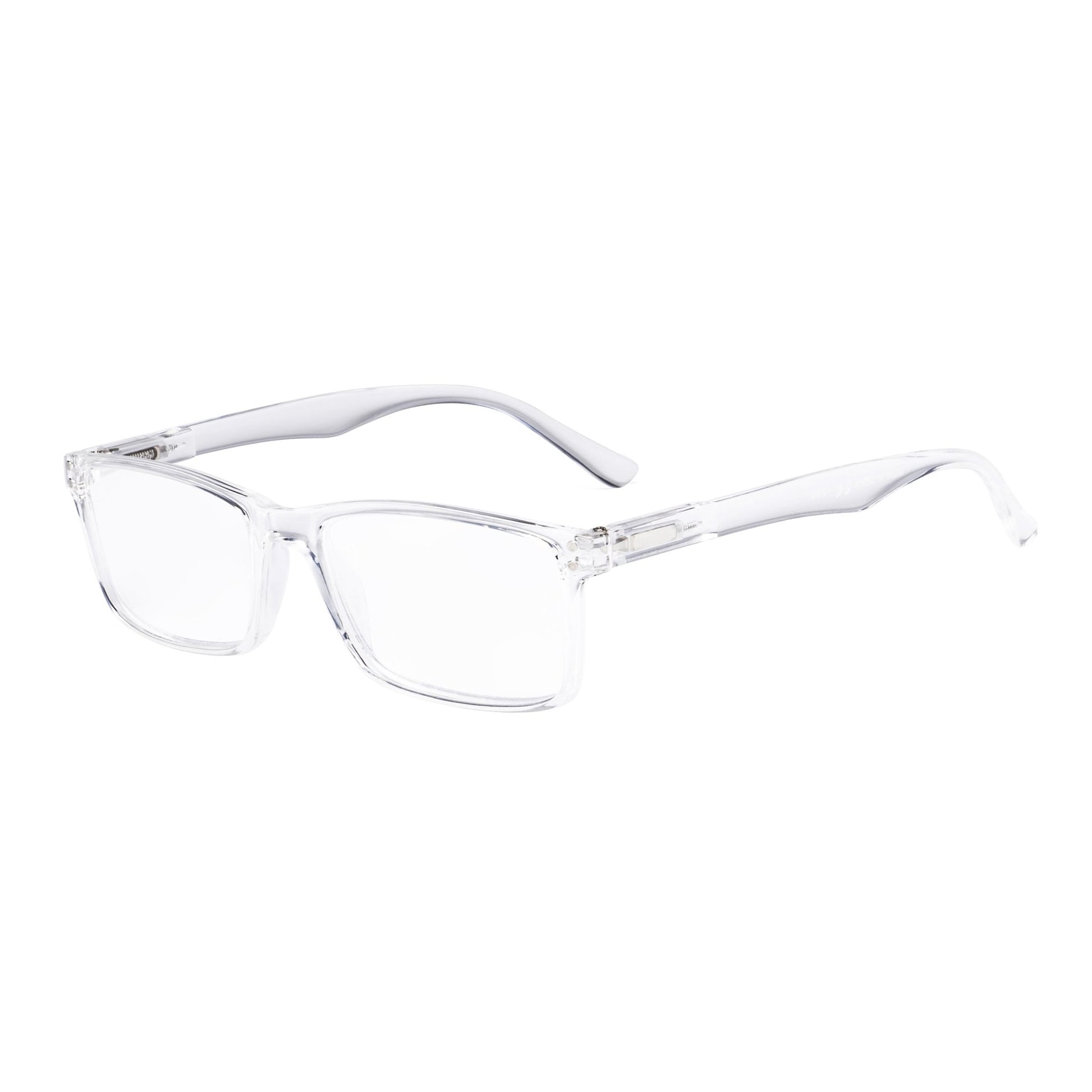 Vintage Stylish Reading Glasses Clear R802-A