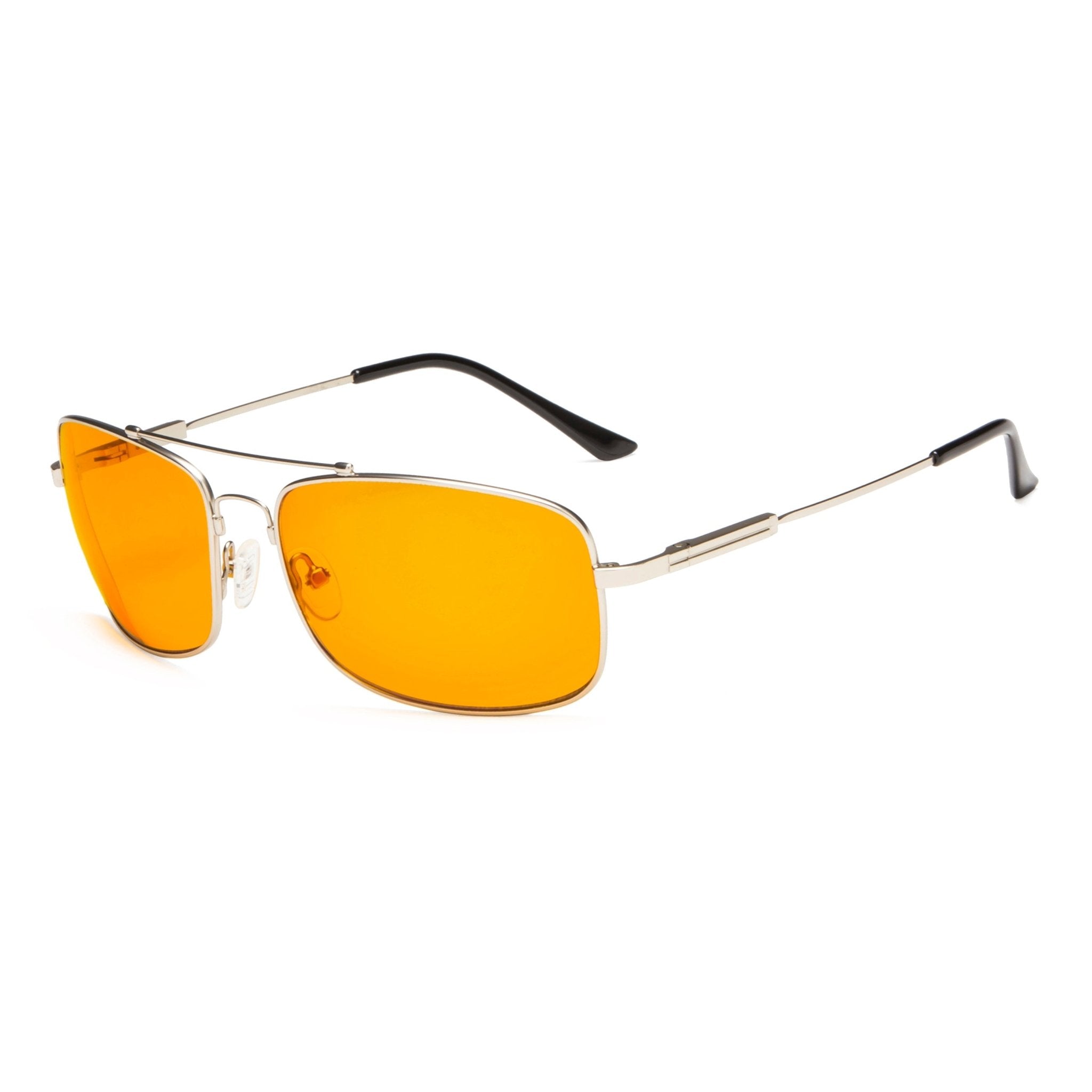 Buy VILEN RAY Black Shade Retro Rectangular Aviator Sunglasses Premium  Glass Lens Flat Metal Sun Glasses Men Women at Amazon.in