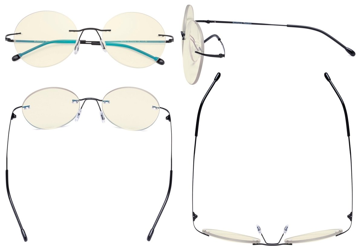 Progressive sales cheater glasses