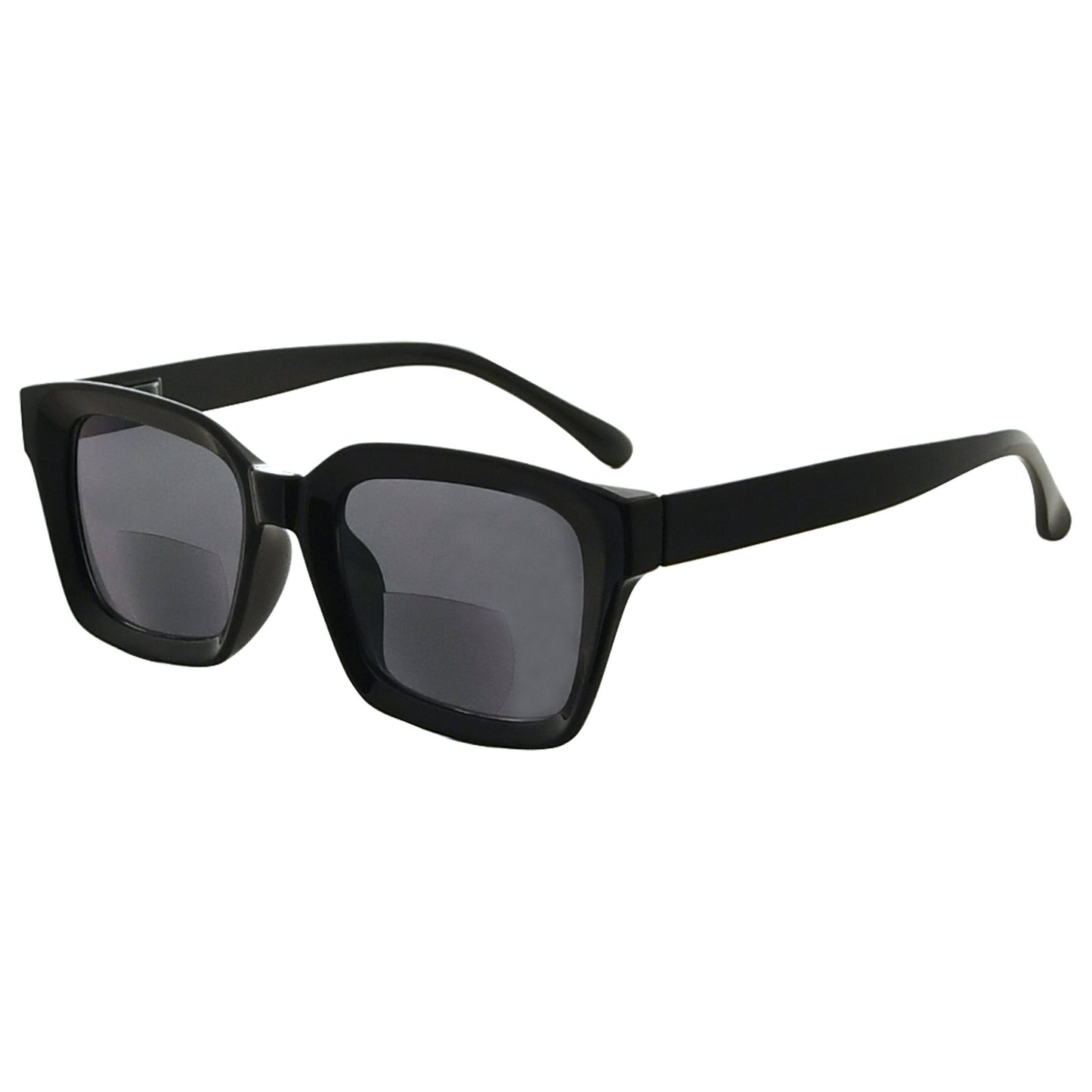 Square Bifocal Sunglasses Black SBR9106