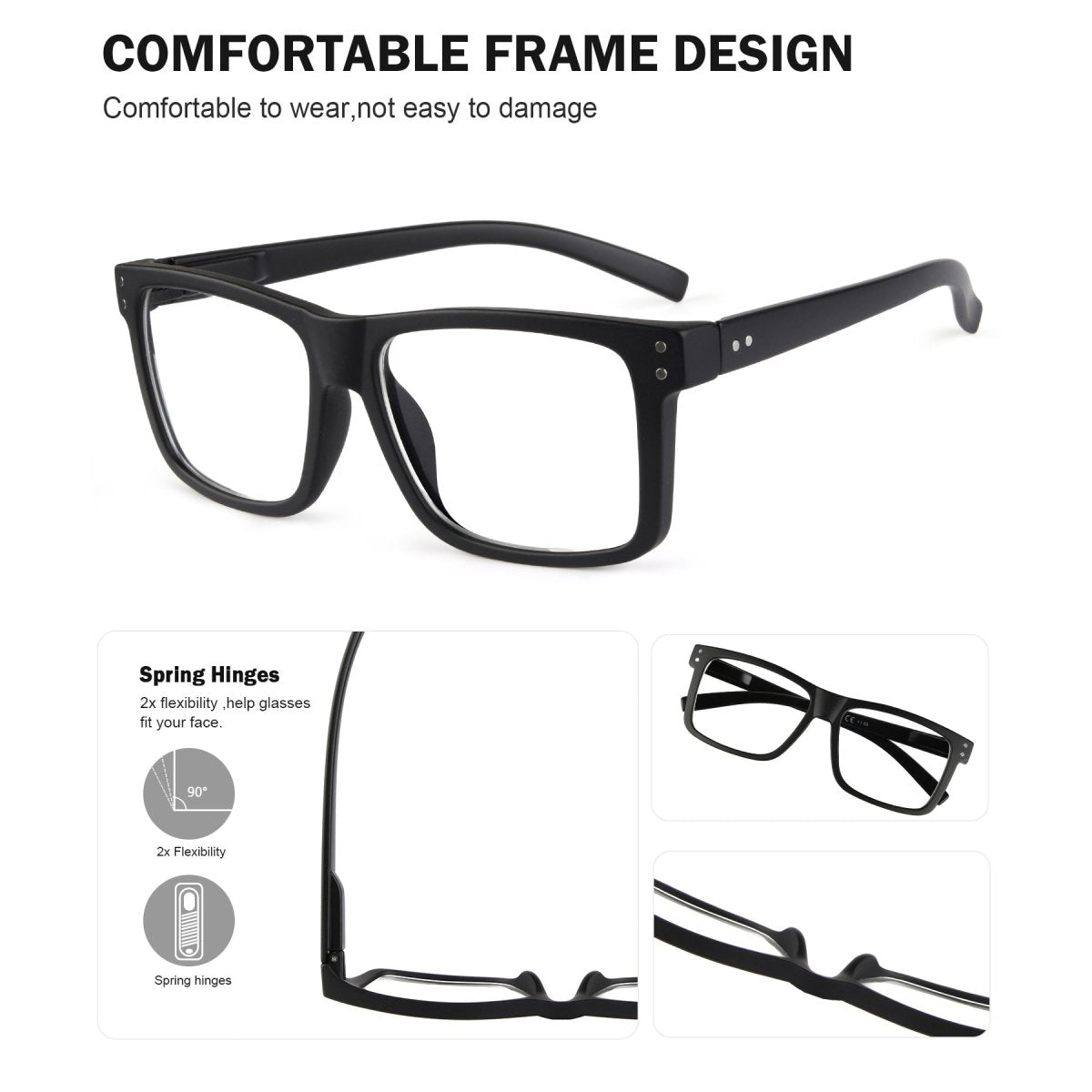 Reading Glasses Transition Photochromic Fashionable Women Men eyekeeper