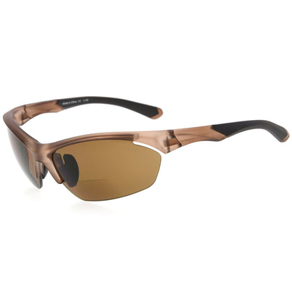 Stylish Bifocal Sunglasses Women Brown SG902
