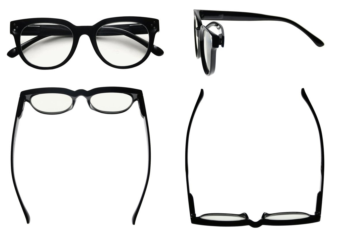 Stylish Progressive Multifocal Reading Glasses Women M9110eyekeeper.com