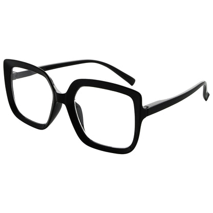 Stylish Reading Glasses Large Frame Eyeglasses Women R2014