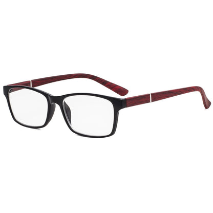 Stylish Wood-Look Arms Reading Glasses RE19042eyekeeper.com