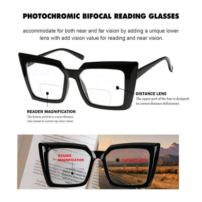 Transition Photochromic Bifocal Reading Glasses BSBR2141eyekeeper.com