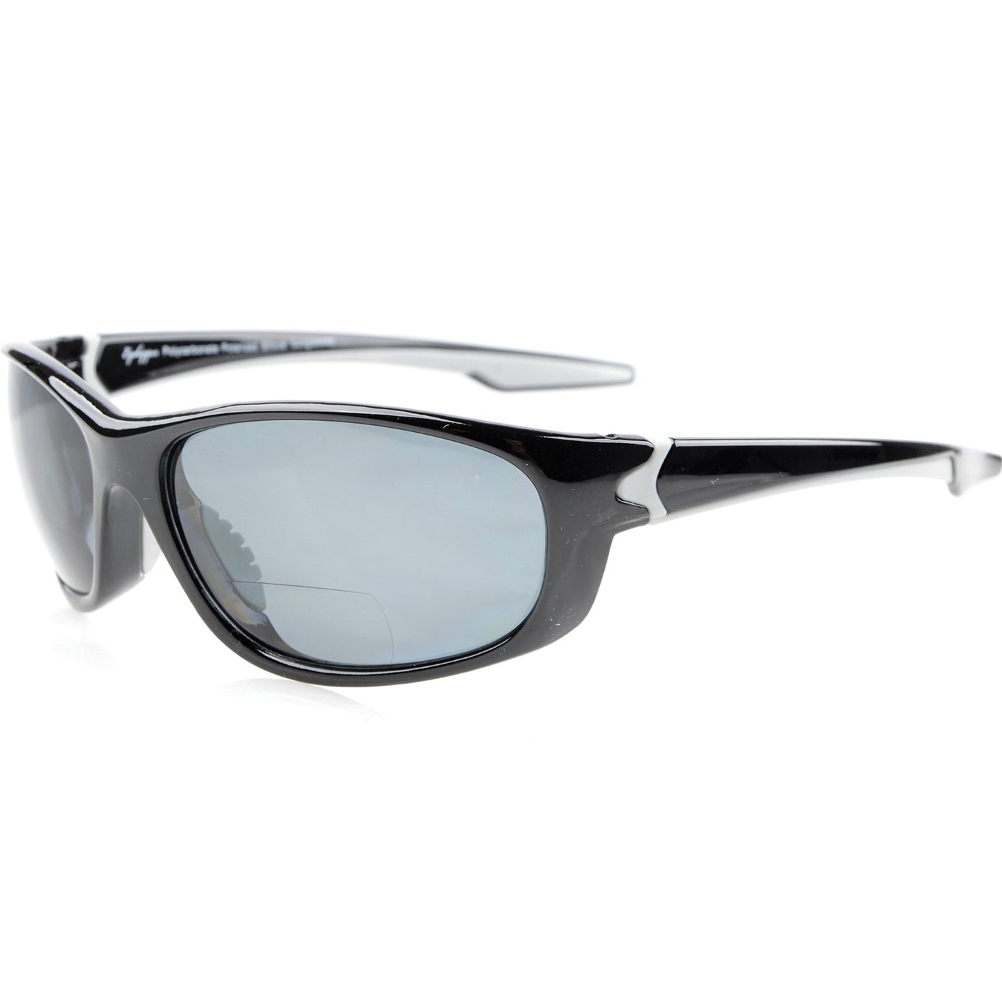 Unbreakable Sports Bifocal Sunglasses Shiny Black TH6145