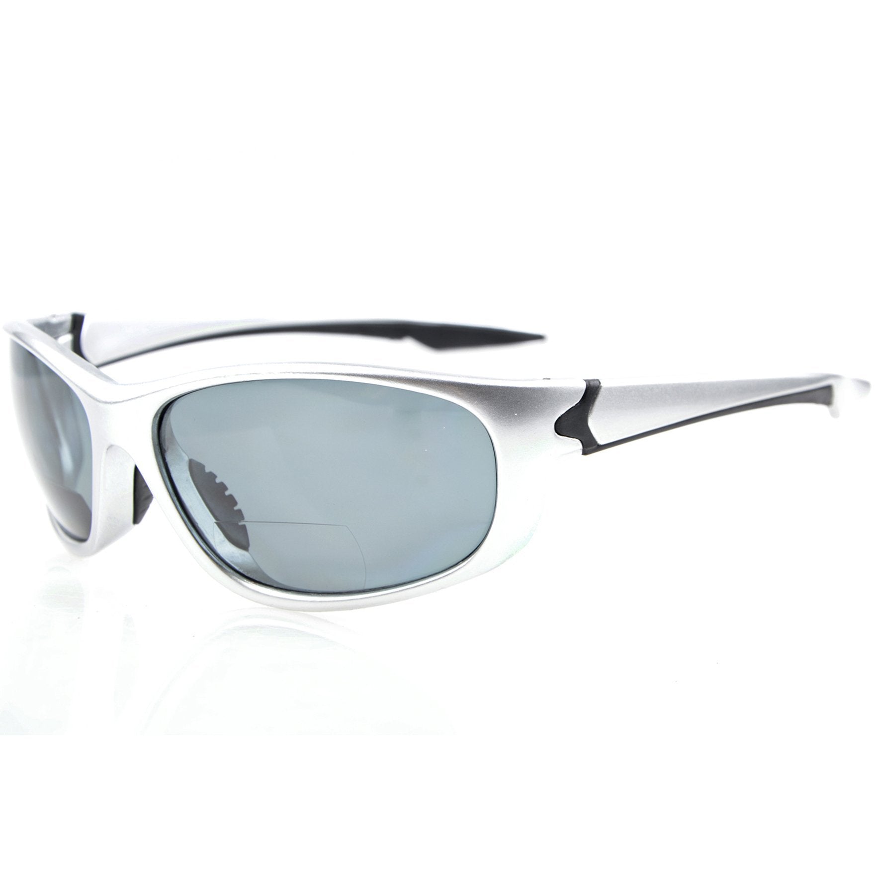 Unbreakable Sports Bifocal Sunglasses Silver TH6145