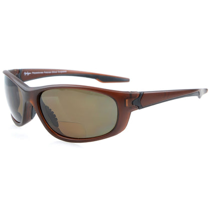 Unbreakable Sports Bifocal Sunglasses Brown TH6145